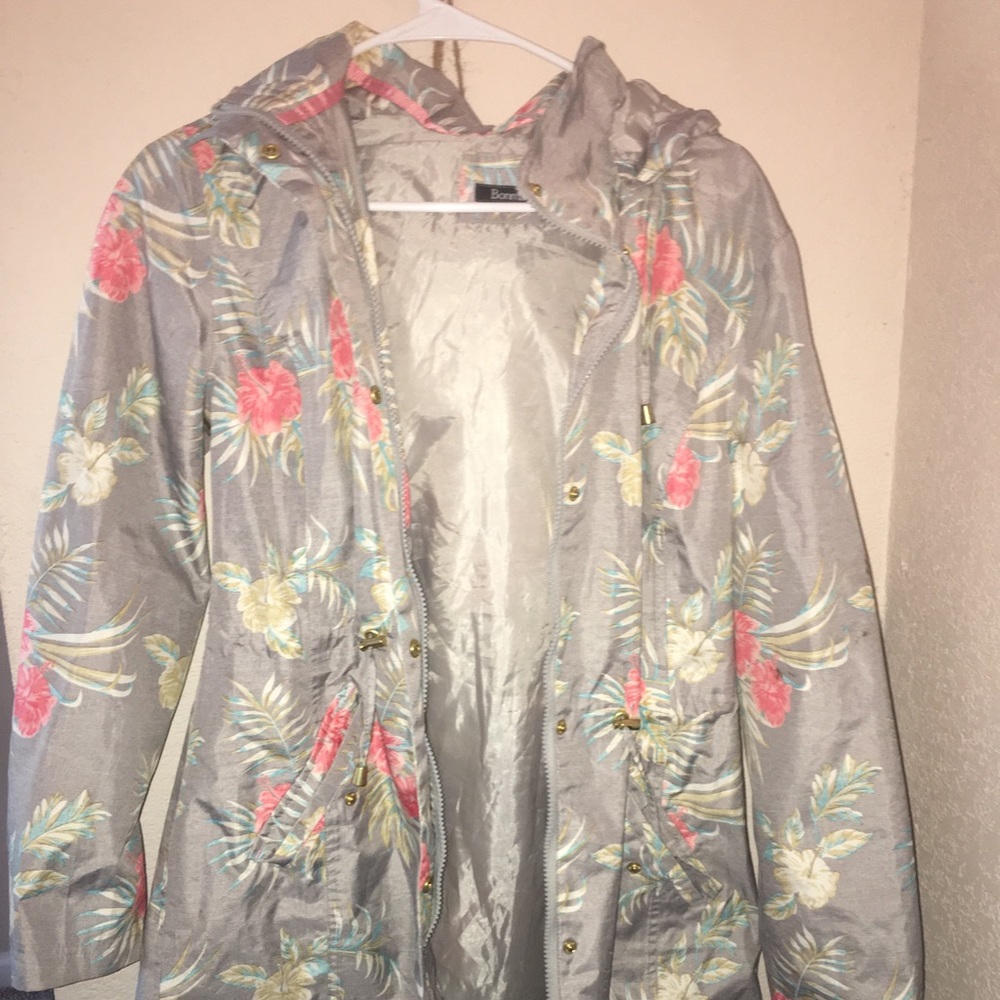 Bonmarche Floral Coat (Size 10/M)